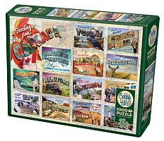 Cobble Hill 1000 pieces Puzzle: Greetings from Canada