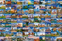 Ravensburger 3000 Puzzle pieces: Beautiful places in Europe