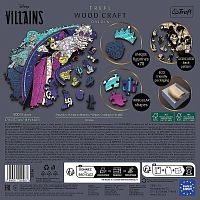 Wooden Trefl 500 puzzle +5 pieces: Villains. A recipe for trouble