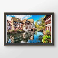 Pintoo puzzle 4000 pieces: the Canals of Strasbourg