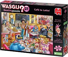 Puzzle Jumbo 1000 pieces: Wasgij. Coffee Shop (Destiny 27)