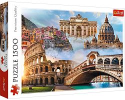 Trefl 1500 Puzzle pieces: Favorite places: Italy