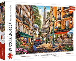 Puzzle Trefl 2000 details: Cafe in Paris