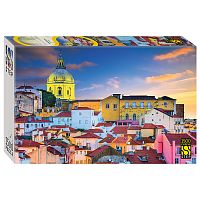 Step puzzle 1500 pieces: Lisbon. Portugal