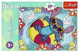 Trefl Puzzle 30 pieces: Lilo and Stitch on vacation