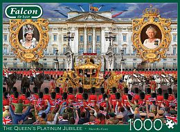 Falcon 1000 Pieces Puzzle: The Queen's Jubilee