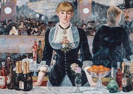 Puzzle Clementoni 1000 pieces: E.Manet. The Folies Bergere Bar