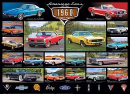 Eurographics 1000 Parts Puzzle: American Cars of the Sixties