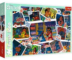Trefl 1000-piece Puzzle: Lilo and Stitch on Vacation (MARKDOWN)
