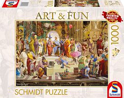 Schmidt 1000 pieces puzzle: M.Binz. Athens School 2024