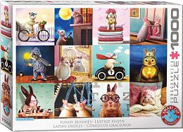 Eurographics 1000 pieces Puzzle: Funny Rabbits