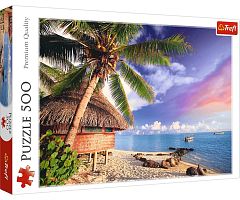 Trefl 500 Puzzle pieces: Bora Bora Island