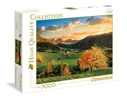 Clementoni puzzle 3000 pieces : Alps