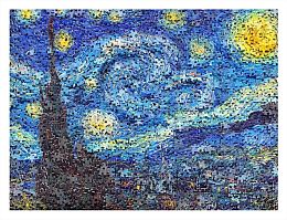 Pintoo Puzzle 1200 pieces: Van Gogh. Starry Night - a jigsaw puzzle