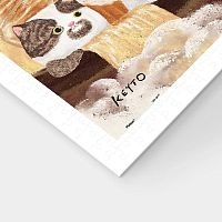 Pintoo 900-piece puzzle: Keyto. Cat Shop