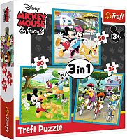 Puzzle Trefl 20х36х50 details: Mickey mouse with friends
