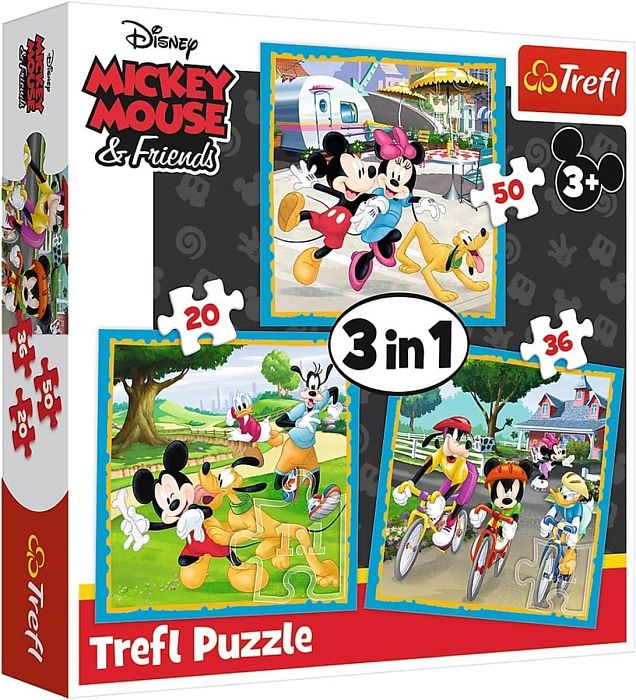 Puzzle Trefl 20х36х50 details: Mickey mouse with friends TR34846