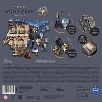 Wooden Trefl Puzzle 1000 details: French Alley