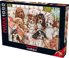 Anatolian jigsaw puzzle 1000 pieces: Puppies