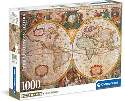 Clementoni Puzzle 1000 pieces: Vintage Map