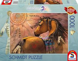 Schmidt 1000-piece puzzle: L.Prindle. Golden Horse (MARKDOWN)