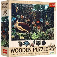 Wooden Trefl Puzzle 200 pieces: A Dream. Henri Rousseau