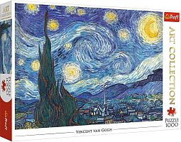 Trefl 1000-piece Puzzle: Starry Night (Van Gogh) (MARKDOWN)