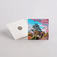 Pintoo Puzzle 16 pieces: Osaka Temple (with magnet)