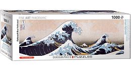 Puzzle Eurographics 1000 pieces: Big wave in Casanave, Hokusai