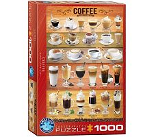 Puzzle Eurographics 1000 pieces: Coffee