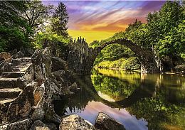 Trefl 1000 Pieces Puzzle: Photo Odyssey. Rakotz Bridge in Kromlau, Germany