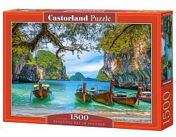 Puzzle Castorland 1500 details: a Beautiful Bay in Thailand