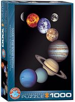 Puzzle Eurographics 1000 pieces: Solar system