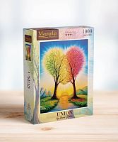 Magnolia 1000 Pieces Puzzle: Union