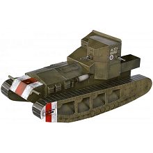 Team toy out of cardboard. Medium tank Mk A &amp;amp;quot;WHIPPET&amp;amp;quot; 1917-1918 - Smart paper (252-01)