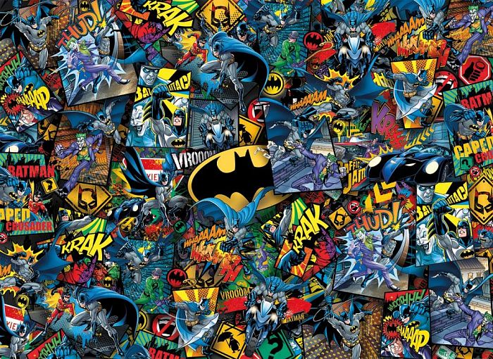 Clementoni Puzzle 1000 pieces: Batman 39575