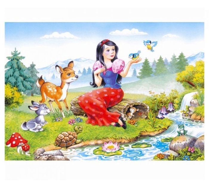 Jigsaw puzzle Castorland 60 pieces: Snow white В-06199