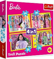 Trefl Puzzle 35#48#54#70 details: The Fun World of Barbie