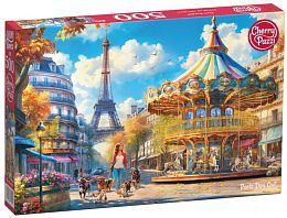 Cherry Pazzi Puzzle 500 pieces: A day off in Paris