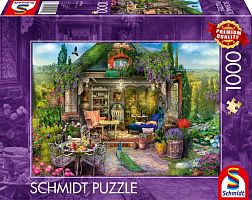 Schmidt 1000-piece Puzzle: Dream Garden House