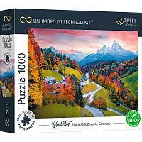 Trefl 1000 Pieces Puzzle: At the foot of the Alps, Bavaria