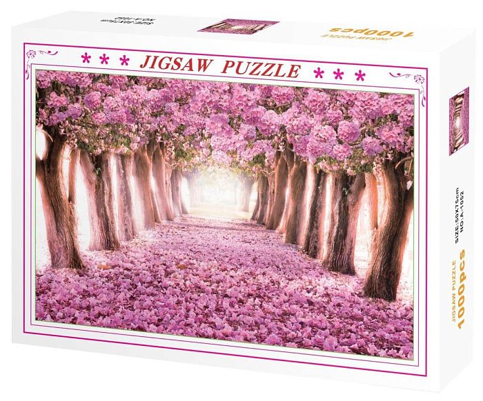 Royaumann 1000 Pieces Puzzle: Pink Alley A-1052
