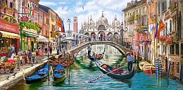 Puzzle Castorland 4000 details: the Charm of Venice