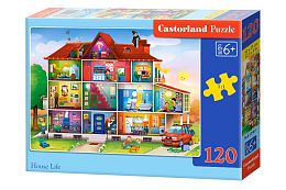 Castorland Puzzle 120 pieces: Our house