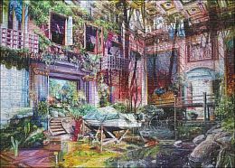 The Heye 1000 Piece Puzzle: An architectural fantasy. The escape