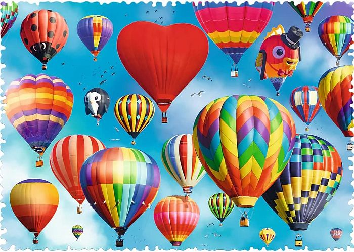 Trefl puzzle 600 pieces: Colored balloons TR11112