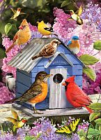Cobble Hill Puzzle 500 pieces: Spring Birdhouse