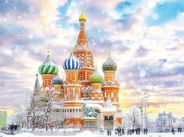 Pintoo 1200 Pieces Puzzle: St. Basil's Cathedral