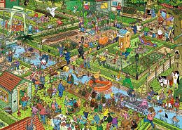 Puzzle Jumbo 1000 details: Gardening