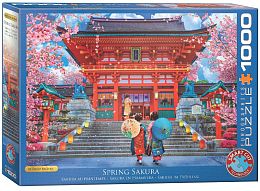 Puzzle Eurographics 1000 pieces: Asian house, David McLean